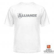 Футболка с логотипом команды Alliance